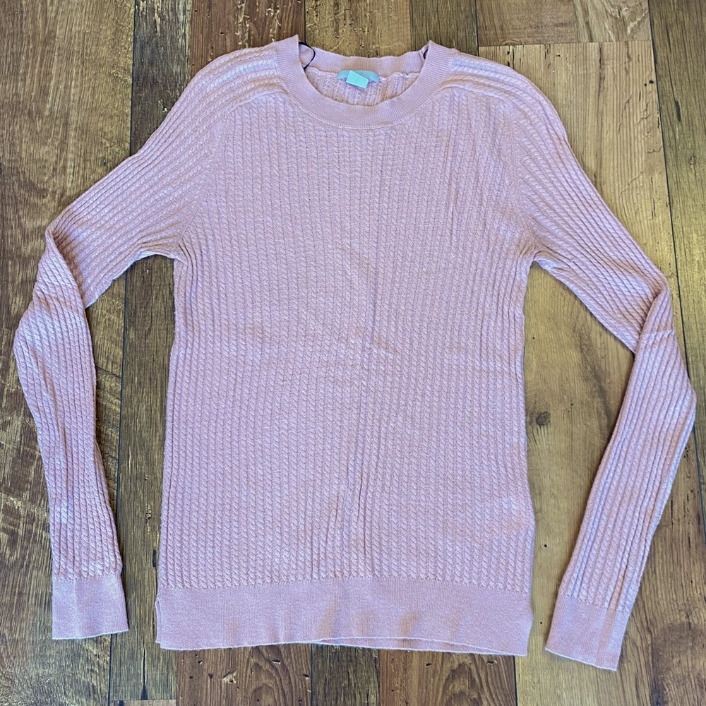 H&M Pink Knit Sweater - S